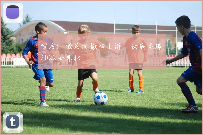 官方：俄足协撤回上诉，彻底无缘2022世界杯